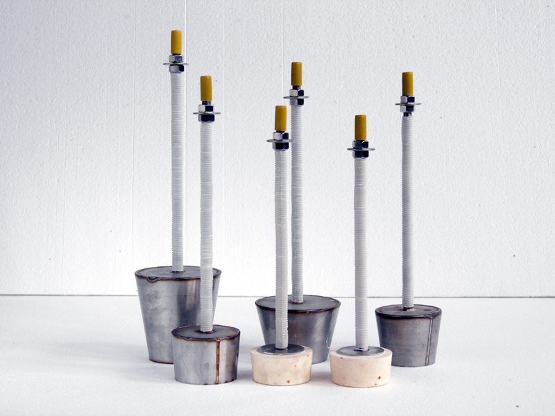 中頻爐爐底透氣磚